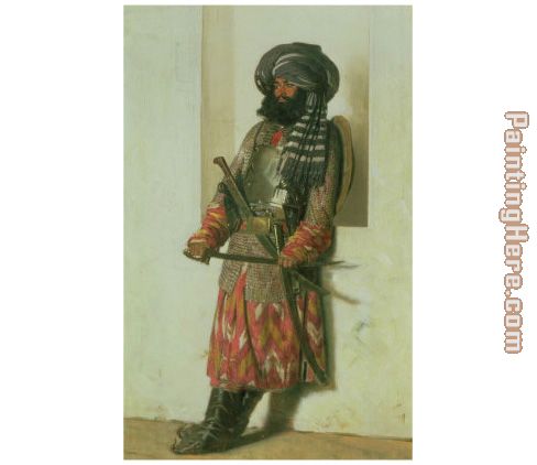 Afghan 1870 painting - Unknown Artist Afghan 1870 art painting